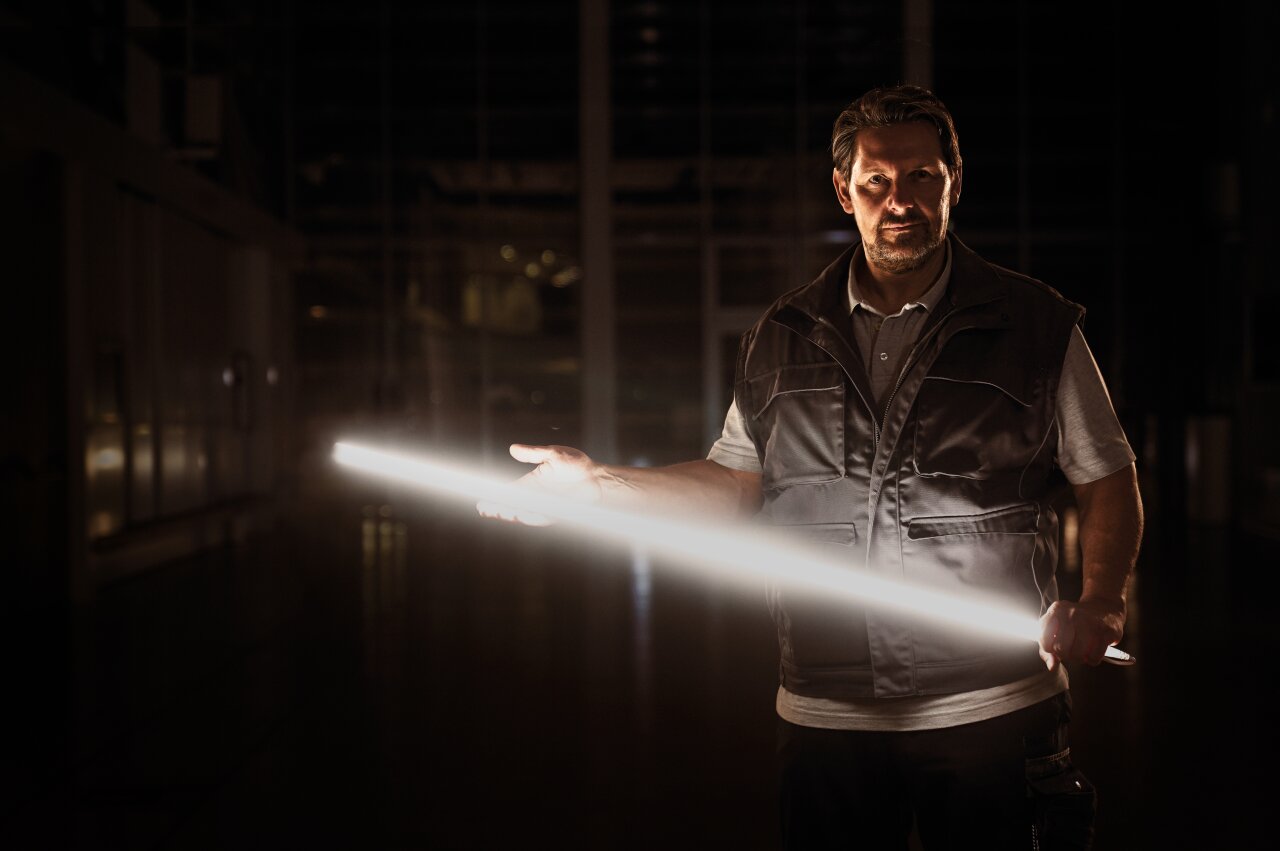 Die Lichter der Stadt.